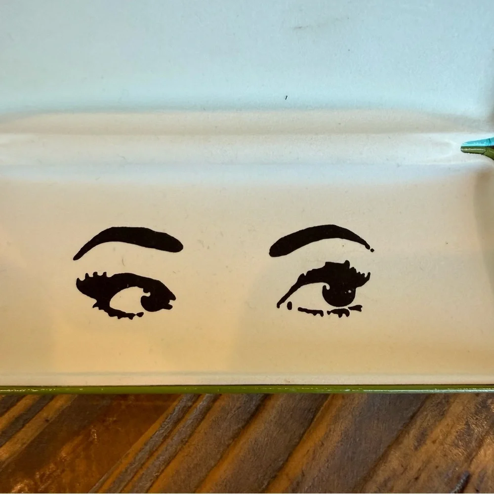 Kate Spade Glasses Case Turquoise & Green